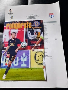 Rangers V Olympique Lyon 16th September 2021 Fan Programme Plus Team Sheet - Picture 1 of 4