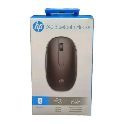 HP - 240 Bluetooth Wireless Mouse - BLACK ⭐️⭐️⭐️⭐️⭐️ ✅️ - Image 1 of 4