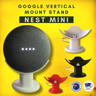 Google Home Nest Mini Vertical Mount - Stand and storage for Google Mini - image 1 of 4