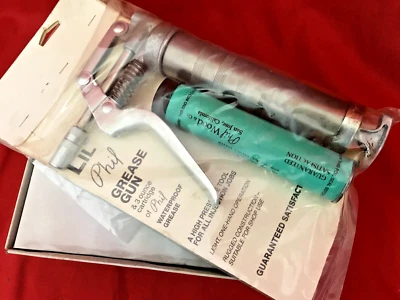 Vintage cult & rare 100% NOS original Phil Wood grease gun incl. cartridge grease - Image 1 of 4