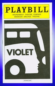 Playbill + Violet + Sutton Foster, Annie Golden, Alexander Gemignani, Ben Davis - Picture 1 of 5
