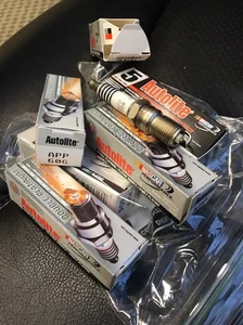 Autolite APP606 Spark Plug DOUBLE PLATINUM Set Of 6 . - Picture 1 of 2