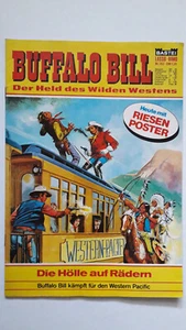 Banda de lazo Buffalo Bill n.o 352 con póster gigante - TOP Z1 BASTEI WESTERN COMIC - Imagen 1 de 4