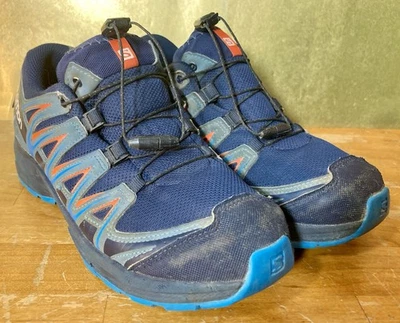Salomon XA Pro Zapatos Juveniles Talla US 6 Azul Marino Trail Senderismo Impermeables 406433 Foto 1 de 4