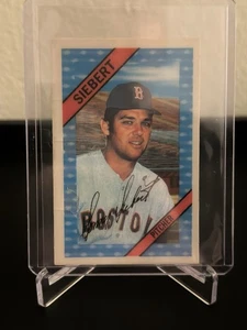 1972 Kellogg’s 3-D Super Stars Wilfred Siebert #36 Boston Red Sox Vintage Card - Picture 1 of 2