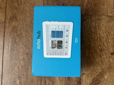 Amazon Echo Hub 8" Smart Home Control Panel with Alexa White - Image 1 of 4