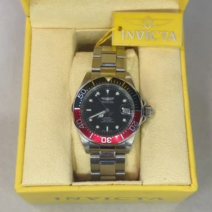 Invicta Men's Watch 40mm Pro Diver Automatic 3 Hand Black Dial Stainless 9403 - Picture 1 of 23