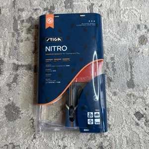 Raqueta de tenis de mesa STIGA Nitro calidad premium para jugar torneos 7 capas WRB - Imagen 1 de 11