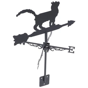  Wind Direction Indicator Wrought Iron Weathervane Metal Stainless Steel - Picture 1 of 12