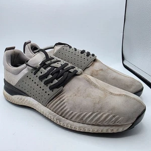 Adidas Adicross Bounce Mens Size 13 Gray Spikeless Golf Shoes Sports F33568 - Picture 1 of 13