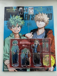 My Hero Academia Cover Acrylic Stand MEN's NON-NO Aug/Sep 2025 Japan Magazine - Imagen 1 de 3