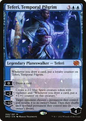 MTG Teferi, Temporal Pilgrim The Brothers' War 066/287 Regular Mythic - Image 1 of 3