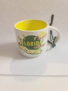 Taza Starbucks Discovery Series Florida adorno de Navidad taza Demi 2 oz - Imagen 1 de 7