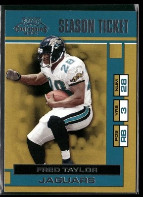 2001 Playoff Contenders #39 Fred Taylor - Image 1 of 2