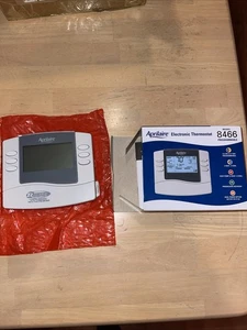 Aprilaire 8466 Programmable Dual Powered Universal Thermostat, White - Picture 1 of 2