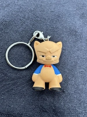 Kidrobot Looney Tunes Mini Figura Vinilo Llavero Serie Porky Pig Sin Caja Foto 1 de 3