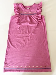 Hanna Andersson Sleeveless Dress Girls 160 US 14 16 Floral Sundress Ruffle - Picture 1 of 6