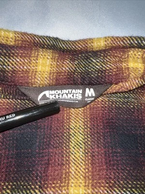 Franela para mujer Mountain Khaki Stevie manga larga abotonada talla M Foto 1 de 4