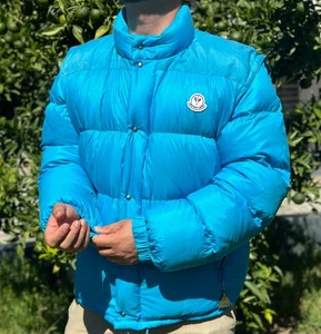 Rare Collection Grenoble Moncler 1983 Goose Down Piumino Vest Jacket Size 4 XL - Picture 1 of 24