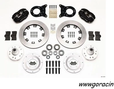 Kit de freno delantero grande Ford F1, F2, F3, F4, Anglia, Deluxe Wilwood Dynalite, rotores de 12,19" Foto 1 de 3