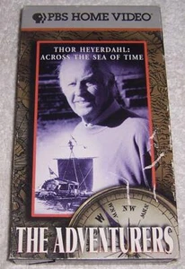 Thor Heyerdahl: Across the Sea of Time VHS Video  - Picture 1 of 2