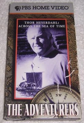 Thor Heyerdahl: Across the Sea of Time VHS Video  - Image 1 of 2