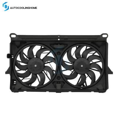 Electric Radiator Condenser Cooling Fan For 2005-2007 Chevrolet Silverado 1500 - Image 1 of 4