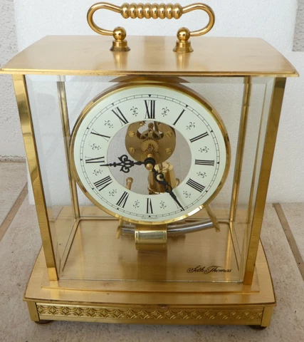 Kieninger & Obergfell Electronic Mantel Clock. Seth Thomas Cover
