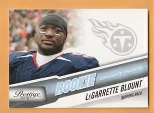 LeGarrette Blount Tennessee Titans 2010 Prestige Draft Picks #267 /999 11H - Picture 1 of 2