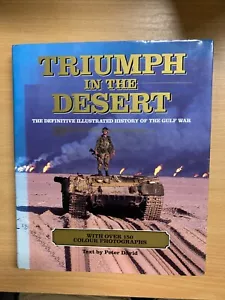 1991 "TRIUMPH IN DER WÜSTE" GESCHICHTE DES GOLFKRIEGES GROSSES GEBUNDENES BUCH (P7) - Bild 1 von 12