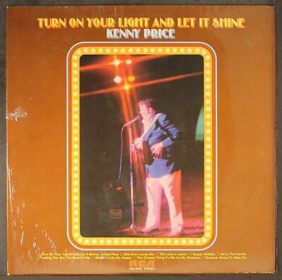 KENNY PRICE: turn on your light & let it shine RCA 12" LP 33 RPM Sealed - Image 1 of 2