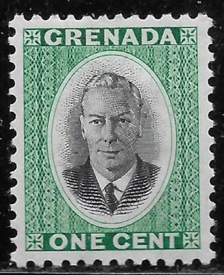 Granada A Sc#152 1951 🔥George VI🔥 MLH VF Foto 1 de 2