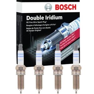 Genuine BOSCH Double Iridium Spark Plug 4PCS for 2015-2021 Hyundai/ Kia - Picture 1 of 2