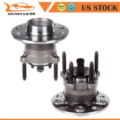 2 Rear Wheel Hub Bearing Assembly For Saab 9-3 2003-2011 9-3X 2010 2011 w/ ABS - Image 1 of 4