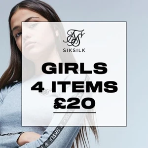 SikSilk GIRL'S Sample LUCKY DIP 4 ITEM'S MYSTERY BUNDLE Age 13-14 Years - Picture 1 of 1
