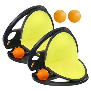 Toss And Catch Ball Set Outdoor Throwing Catching Game Fine Motor Toys - Picture 1 of 12