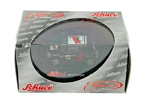 Schuco 1:87 Diecast Model - Mini Cooper "Radio Energy" Black Car Model - Picture 1 of 3