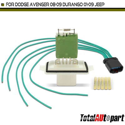 Heater Blower Motor Resistor for Dodge Avenger 2008-2009 Durango 2001-2009 Jeep - Image 1 of 4