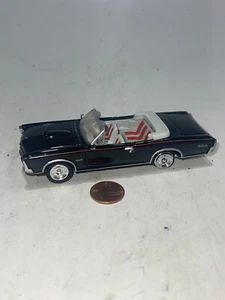 1966 Pontiac GTO Convertible By  New Ray 2000 Black 4.5" Long - Picture 1 of 4
