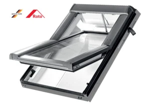 2x Roto Tronic Dachfenster Kunststoff 074/098 Elektrisch - Bild 1 von 1