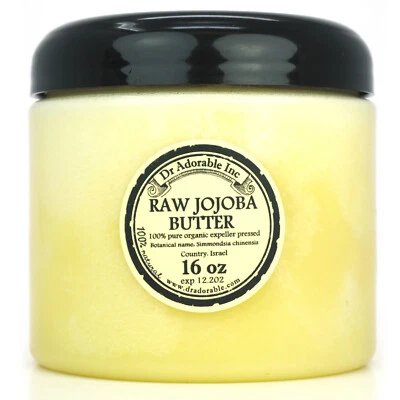 DR. ADORABLE PREMIUM JOJOBA BUTTER 100% PURE ORGANIC 2 oz up to 12 Lb FREE SHIPPING