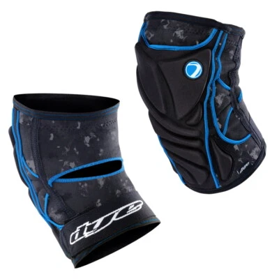 Rodilleras / rodilleras DYE Performance Paintball (negro/azul) - Imagen 1 de 4
