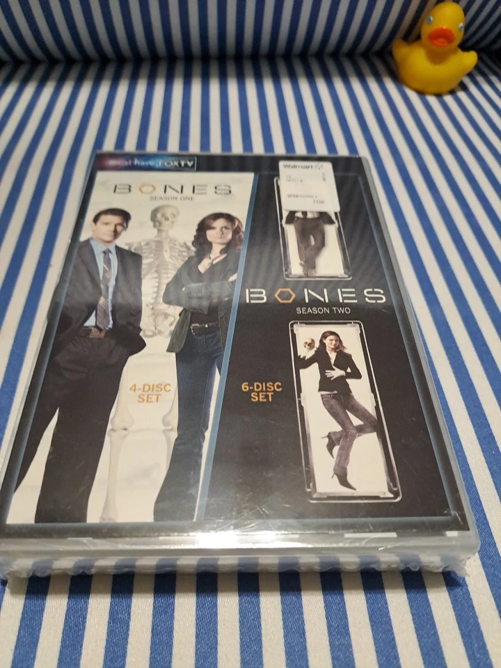 Bones Complete Seasons 1 and 2 One & Two Double Pack DVD Set Combo Bundle Lot