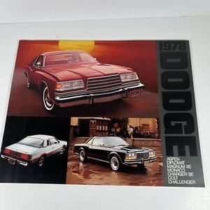 1978 Dodge Car Sales Brochure Catalog - Aspen Diplomat Magnum Monaco Charger - Picture 1 of 3