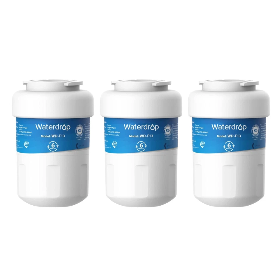Waterdrop Replacement for GE® MWF®, SmartWater® MWFP  Fridge Water FilterS(1-6) - Image 1 of 4