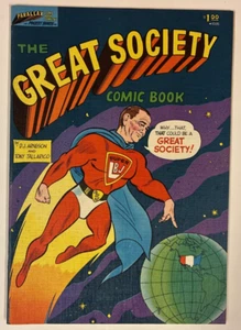 DIE GROSSE GESELLSCHAFT COMICBUCH Arneson Tallarico - Lyndon B. Johnson - Bild 1 von 7