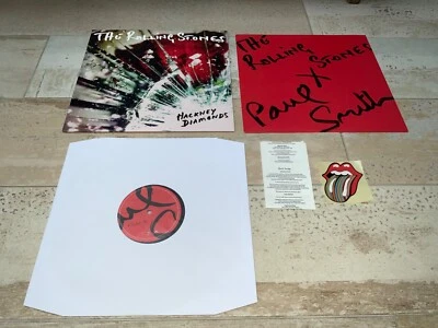 THE ROLLING STONES  Hackney Diamonds  LTD Signed Autographed by PAUL SMITH VINYL - Image 1 of 4