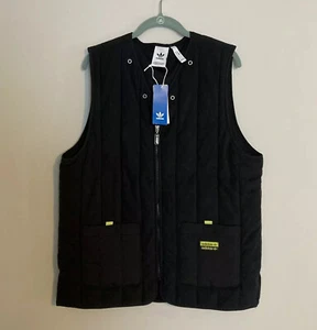 Men’s Adidas Originals R.Y.V. Padded Vest Black Size M GD9271 - Picture 1 of 4