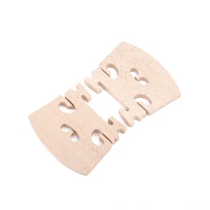 5Pcs Maple Wood Violin Bridges Parts Instrumentenzubehör Für Violine 4/4 Grö TYN - Bild 1 von 22