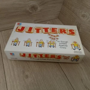 Jitters Word Game MB Games Complete 1987 1980s Gaming Board Family Fun - Picture 1 of 9